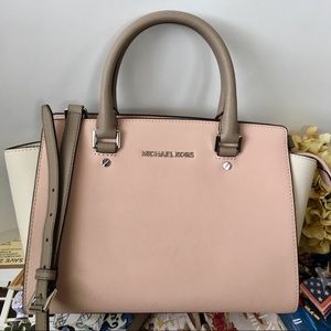 Michael Kors Colorblock Medium Selma Satchel